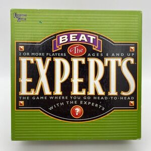 Beat the Experts Trivia Board Game University Games 2002 Complete
